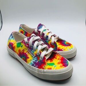 Superga Women’s Low‎ top Tie Dye Sneakers Size 7